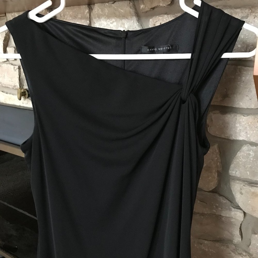 David Meister Black Dress